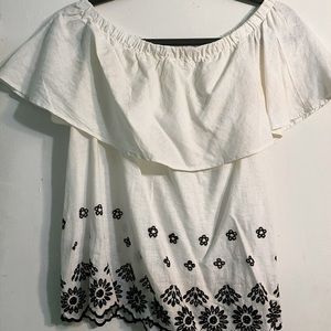 Off the shoulder top